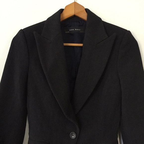 Zara Single Button Blazer - Picture 3 of 13